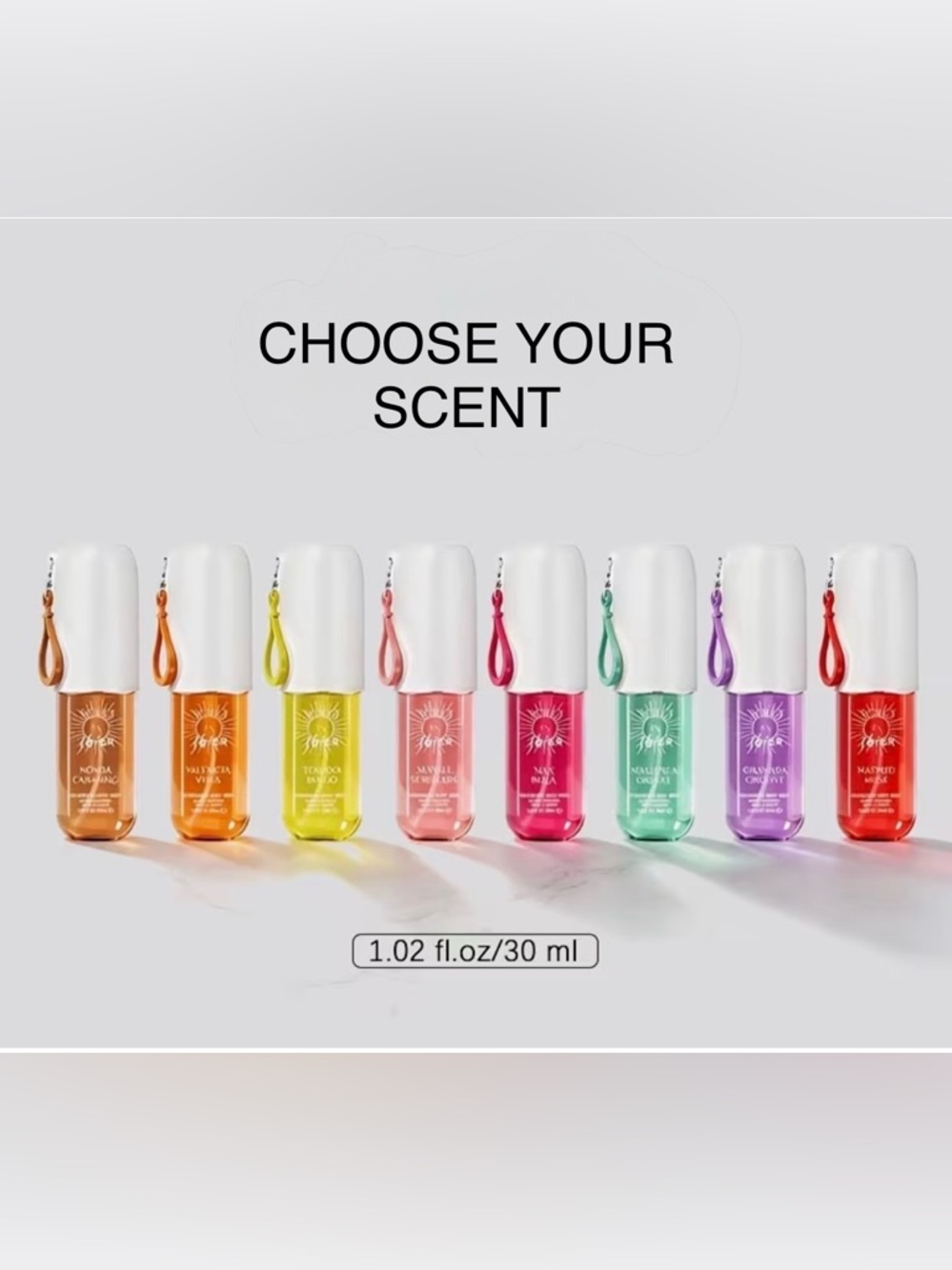 Solo En Ibiza Keychain/Bag Charm Scent